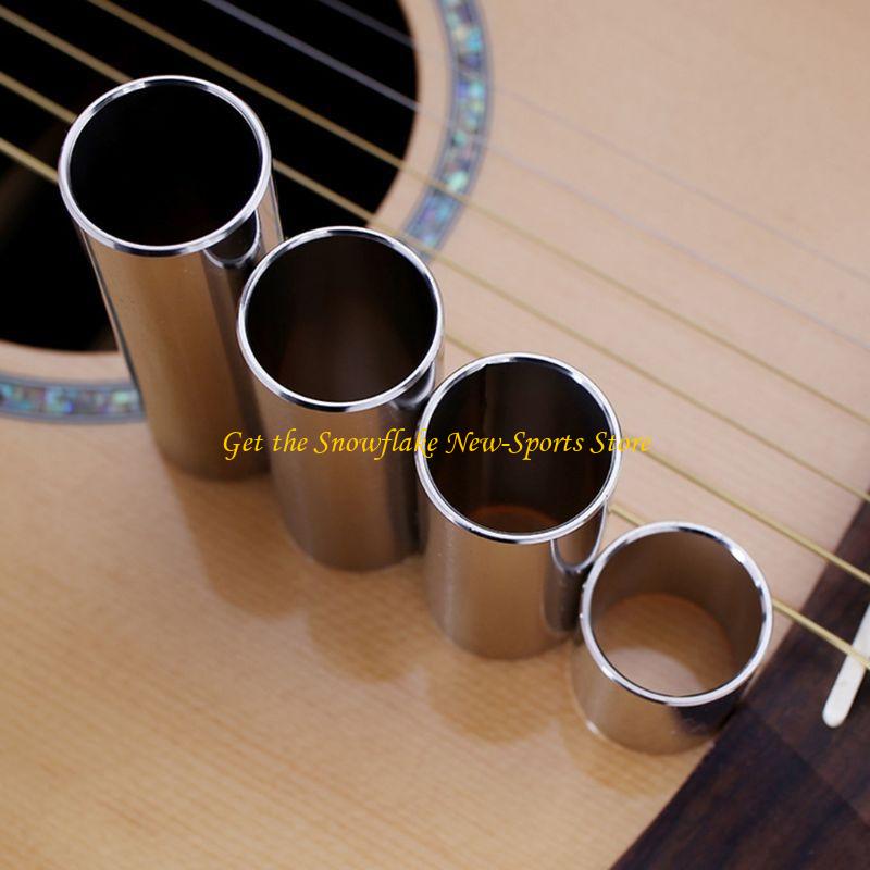 Guitar Slide Tube - E56D 스테인레스 스틸 원통형 슬라이더, 기타