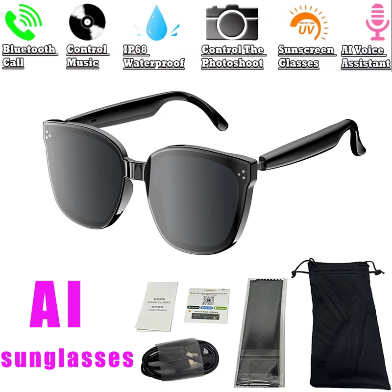 Audio With Music Ai - 편광 스마트 AI 번역 안경 필터링