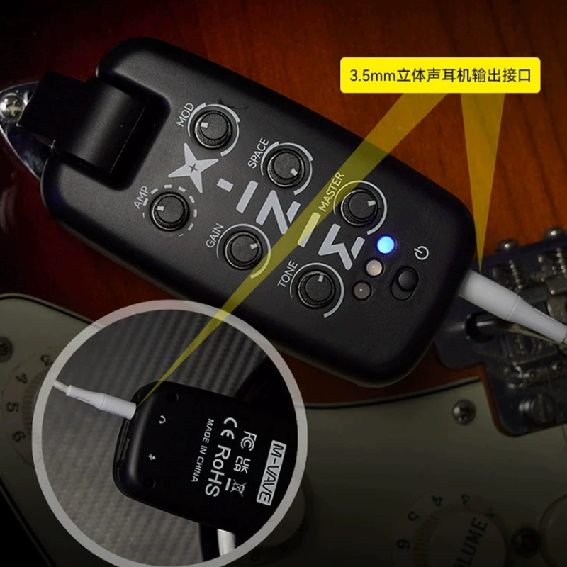 Portable Amplifier Mini - 새로운 M-Vave 미니-X 헤드폰 앰프 기타