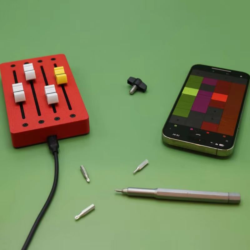 Audio Music Software - MIDI 컨트롤러 CC 컨트롤러 페이더 4채널