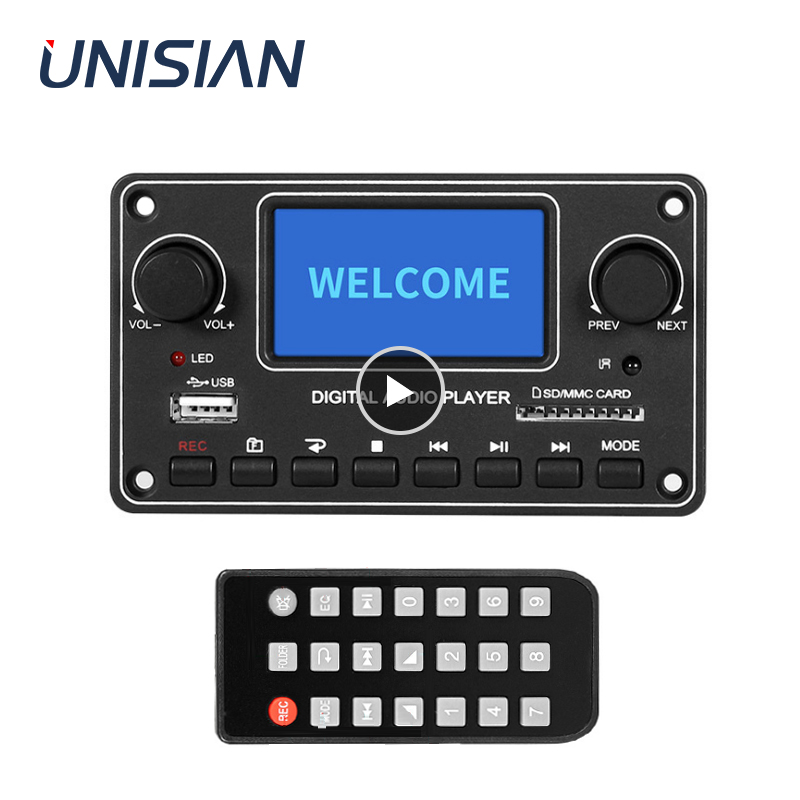 Metronome Digital - UNISIAN LCD 플레이어 모듈 MP3 28*64