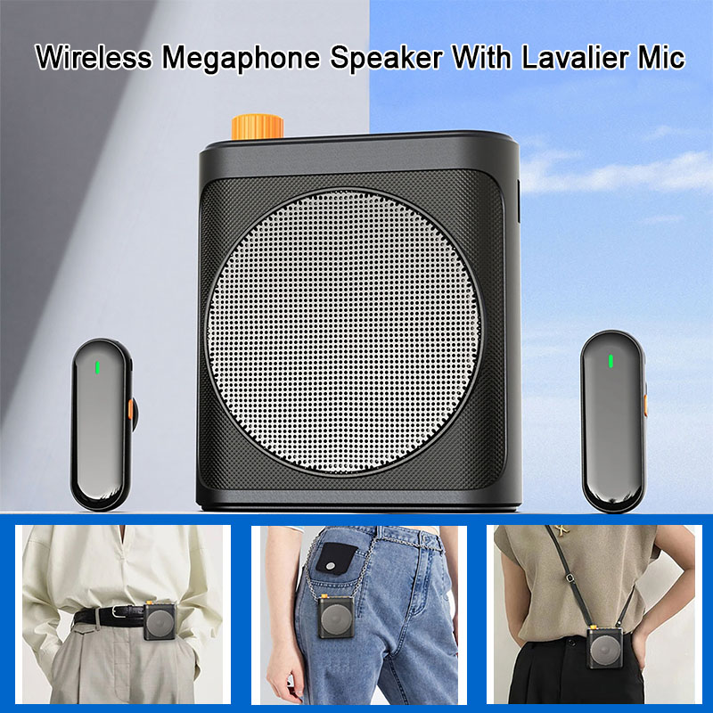 라발리에 마이크가 장착된 휴대용 음성 증폭기 교사 투어 - Portable Amplifier Mini 리뷰 및 가격