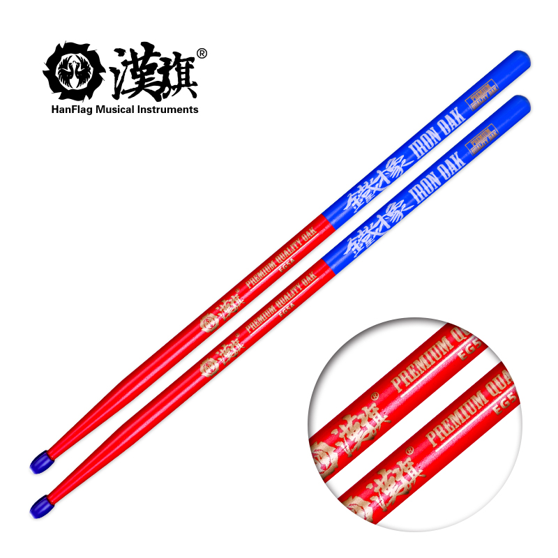 HUN 아이언 오크 시리즈 5A 히코리 드럼스틱 1쌍  - Drum Stick 5A 리뷰 및 가격