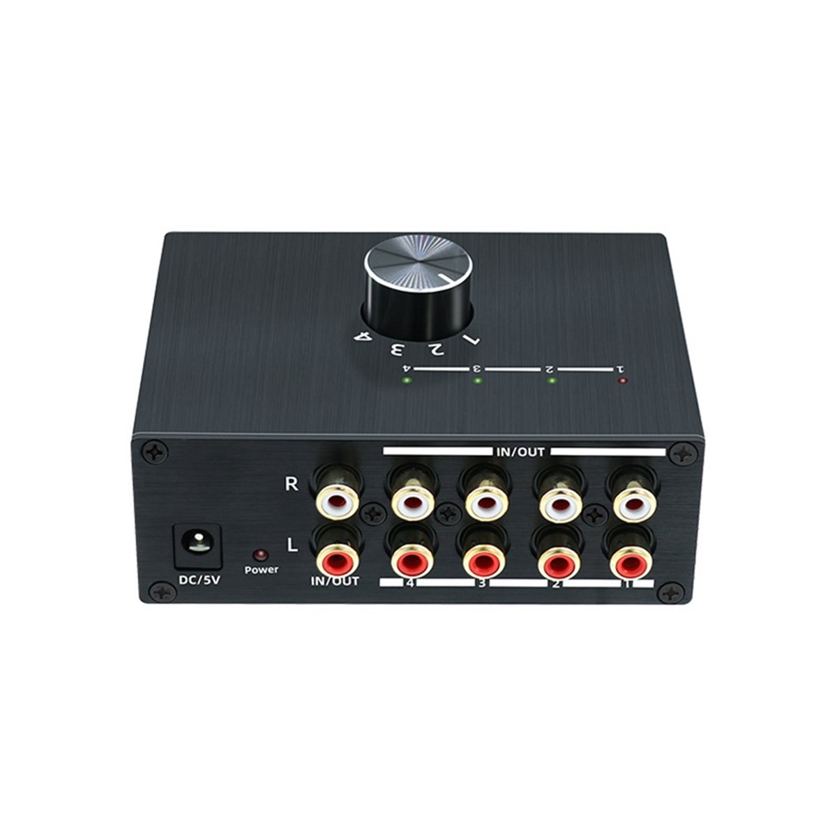 DTC5 4방향 스테레오 오디오 스위처 양방향 볼륨 노 - Audio Music Converter 리뷰 및 가격