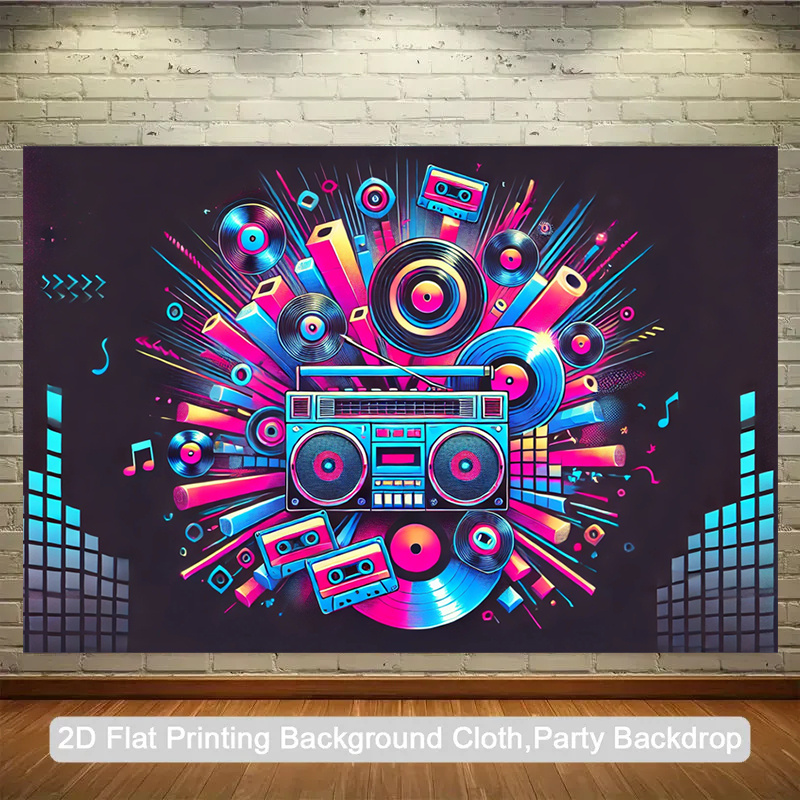 2D 평면형, 일체형 제품. 레트로 휴대용 오디오 박스 - Audio Music Background Free 리뷰 및 가격