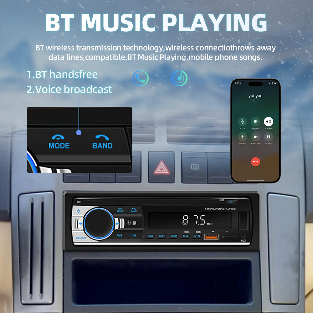차량용 라디오, 1 딘 스테레오 멀티미디어 MP3 플레 - Metronome Digital 리뷰 및 가격