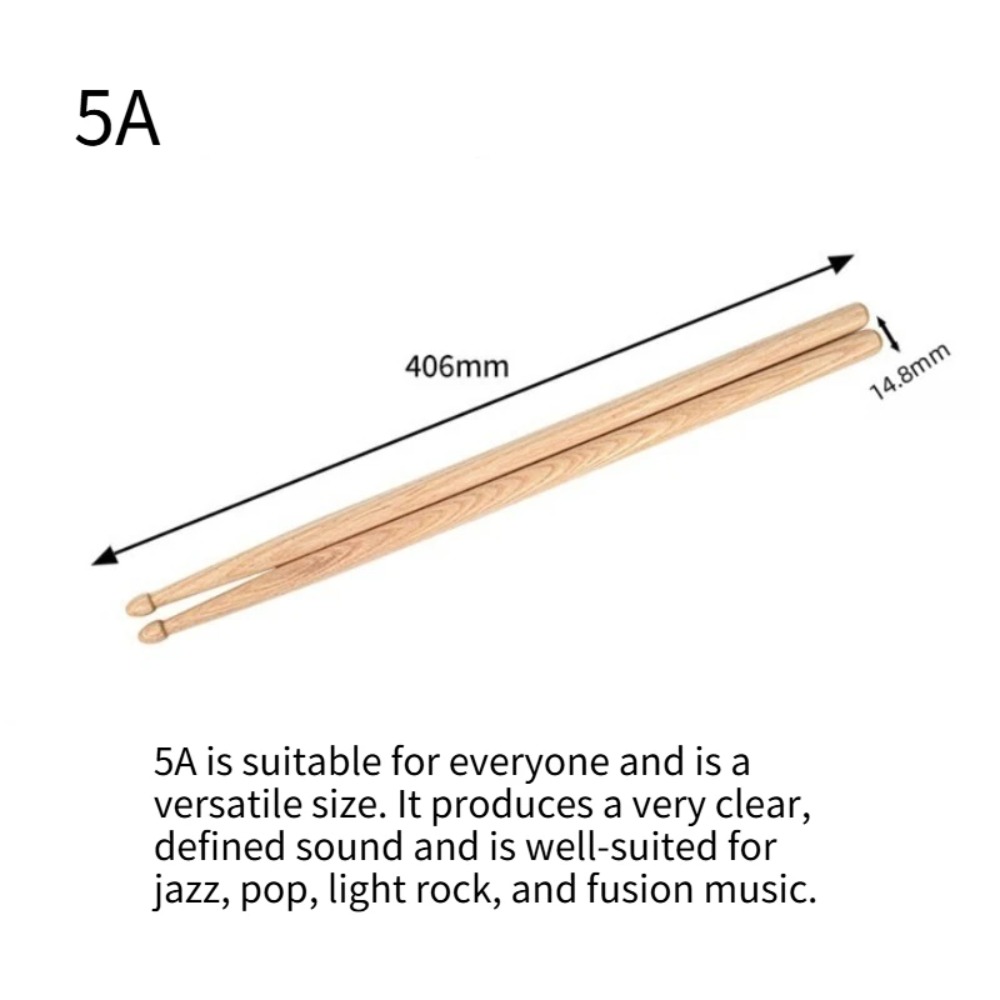1쌍의 메이플 드럼 스틱 5A 월넛 드럼 스탠드 원목  - Drum Stick 5A 리뷰 및 가격