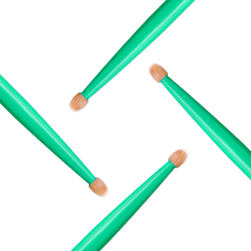 헌 히코리 드럼 스틱 컬러풀 드럼스틱 클래식 5A 초보 - Drum Stick 5A 리뷰 및 가격