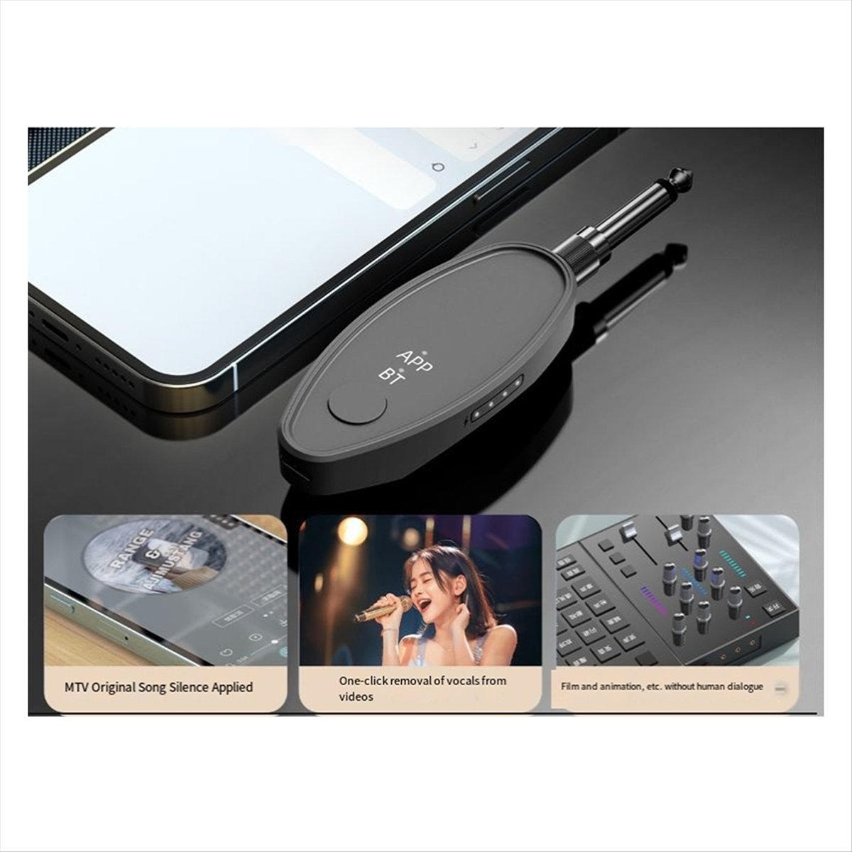 정시적인 오디오 수신기 어댑터 3.5/6.5mm Aux - Audio Music Remover Free 리뷰 및 가격