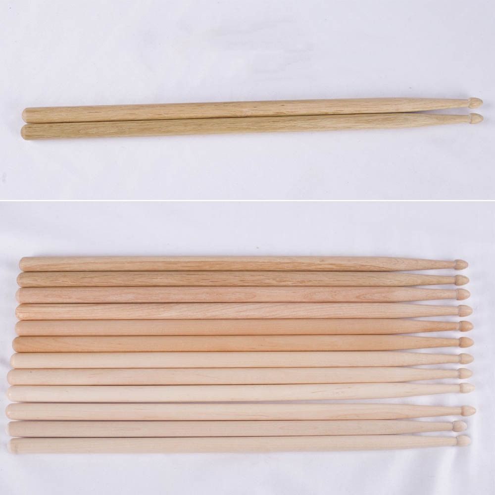 클래식 5A/7A 드럼 스틱 1쌍 나무 드럼스틱 타악기 - Drum Stick 5A 리뷰 및 가격