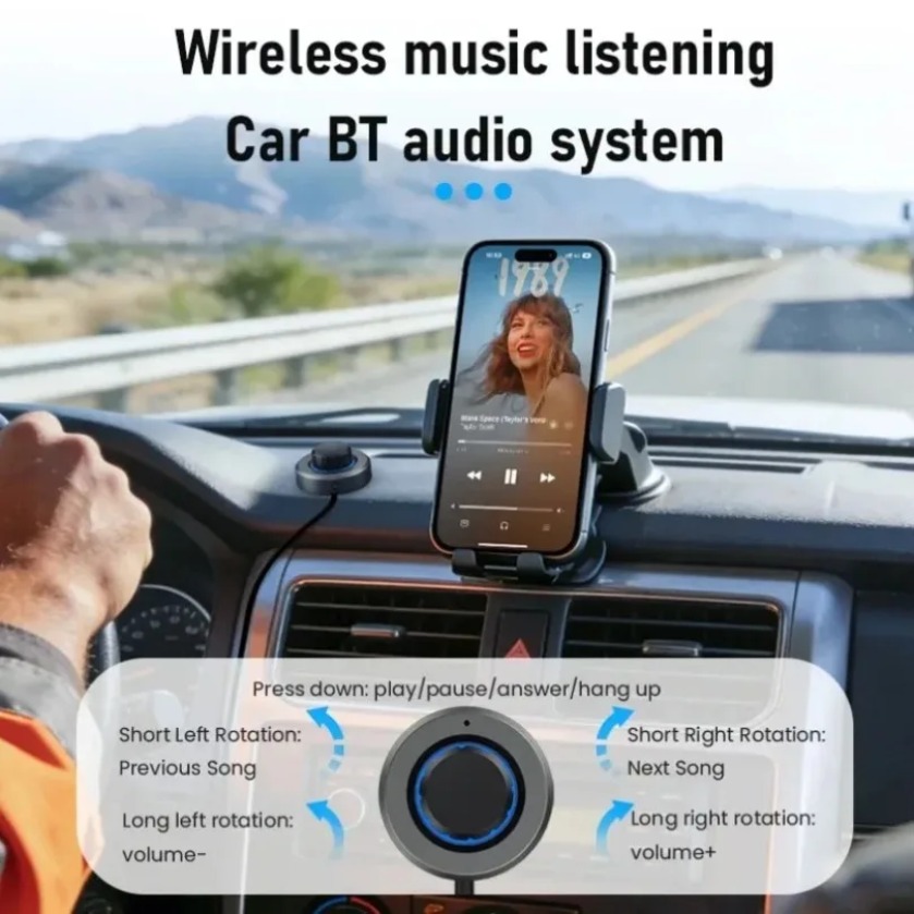 블루투스 6.0 수신기 다기능 로터리 컨트롤 노브 볼륨 - Music Song Audio 리뷰 및 가격