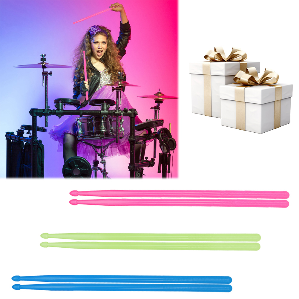 5A 야광 드럼 스틱 어둠 속에서 빛나는 형광 드럼 스 - Drum Stick 5A 리뷰 및 가격